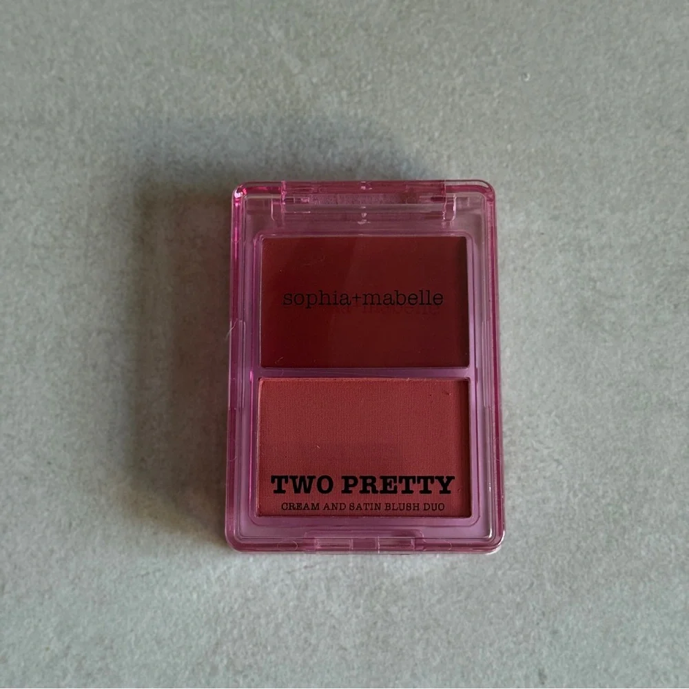 Sophia + Mabelle Two Pretty Blush Duo Strawberry Sorbet